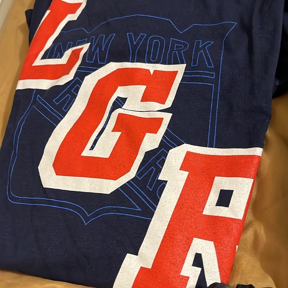 ALL 4 NEW York Rangers items 90th Anniversary Hat, Knapsack & T-Shirts 2022-2025 - Picture 7 of 11